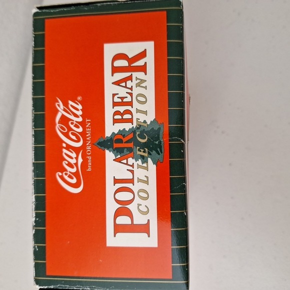 Coca‎ Cola Polar Bear Cub Collection Ornament- New In Box Vintage - Picture 5 of 7